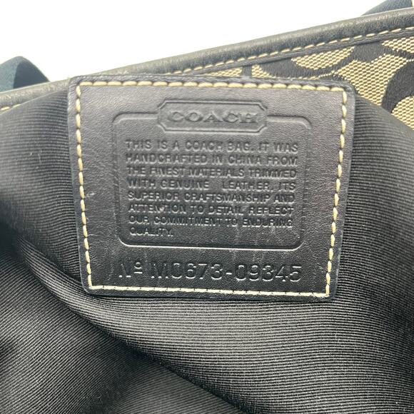 COACH VINTAGE Y2K Signature Jacquard Shoulder Bag, Large Tote - Picture 4 of 15